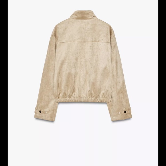 FAUX SUEDE JACKET - Picture 10 of 10